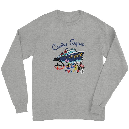 Disney Cruise Squad Long Sleeves, 2024 Cruise Long Sleeves, Disney Family Cruise Long Sleeves, Disney Vacation Long Sleeves, Disney Cruise Trip Long Sleeves
