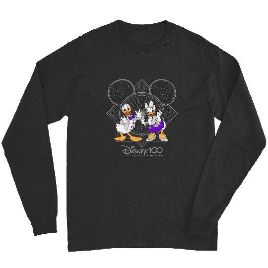 Disney 100 Years of Wonder Long Sleeves, Donald And Daisy Duck Long Sleeves