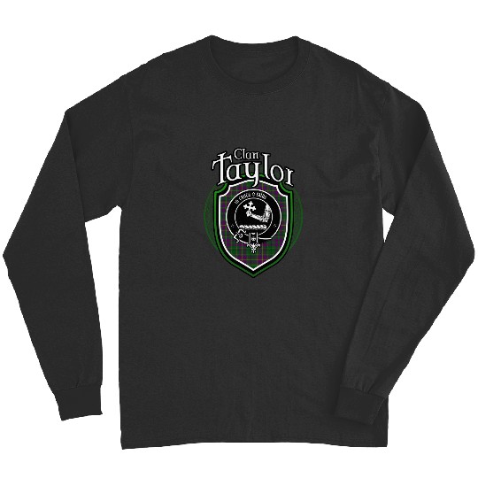 Discover Clan Taylor Tartan Long Sleeves, Scottish Taylor Long Sleeves