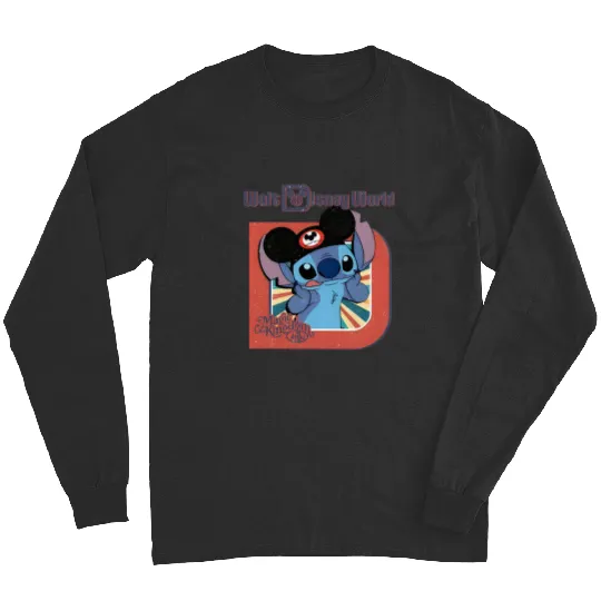 Disney Magic Kingdom Stitch Long Sleeves, Disney Lilo & Stitch Long Sleeves