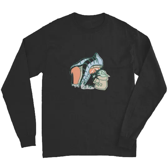 Grogu and Ahsoka Tano Long Sleeves, Disney Star Wars Long Sleeves