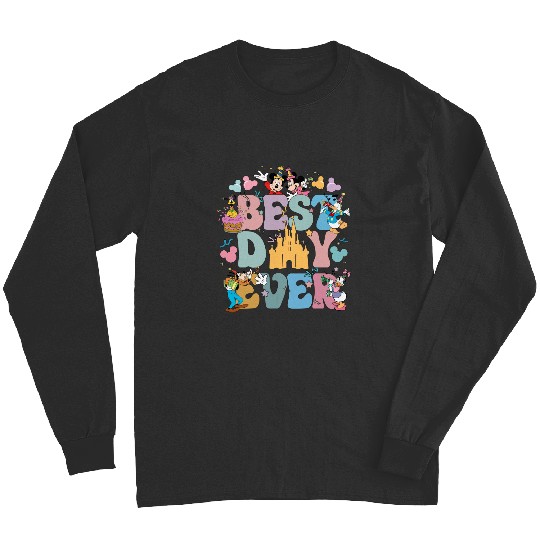 Disney Best Day Ever  Color Long Sleeves, Disney Family Long Sleeves, Disney