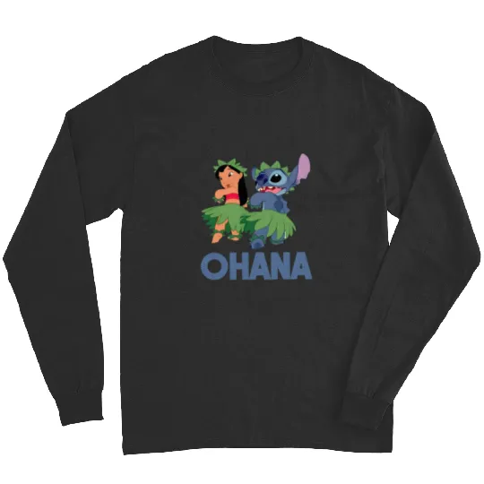Lilo and Stitch, Ohana Long Sleeves, Stitch Long Sleeves, Disney Stitch Long Sleeves