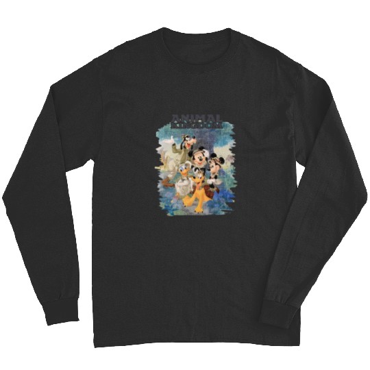  Color Disney Animal Kingdom Long Sleeves, Mickey Safari Vintage Long Sleeves