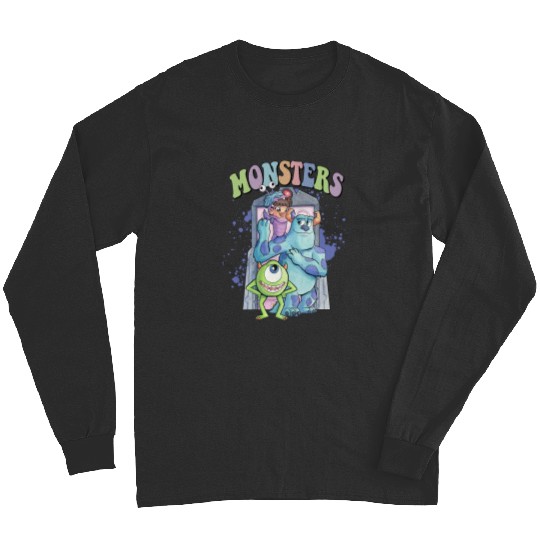 Colors Disney Monsters Inc Long Sleeves, Retro Monsters Inc Long Sleeves