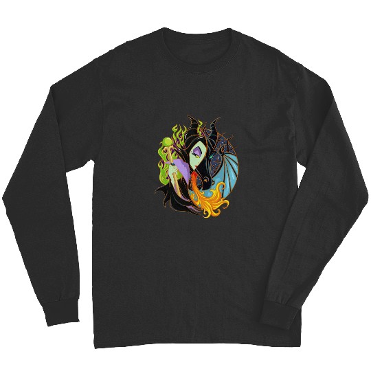 Disney Villains  Long Sleeves, Disney Funny Villain Long Sleeves