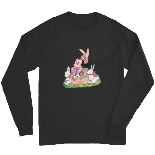Minnie Mouse Easter Long Sleeves, Disney Easter Long Sleeves