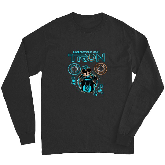 Disney Mickey Mouse Tron Lightcycle Run Ride Matching Long Sleeves, Magic Kingdom WDW Unisex Long Sleeves