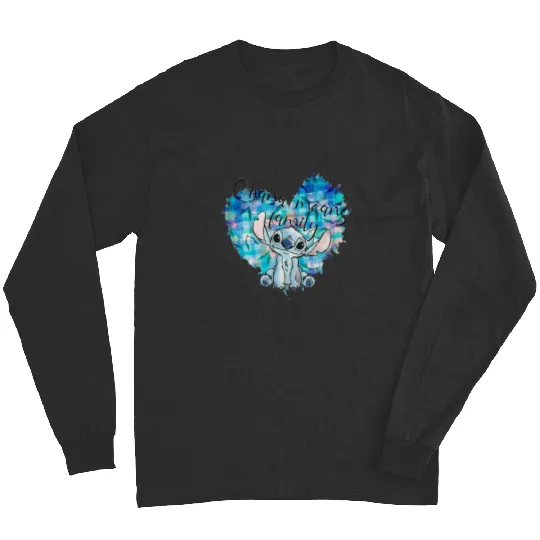 Disney Stitch Long Sleeves,Ohana Means Family Long Sleeves, Disney Vacation Long Sleeves