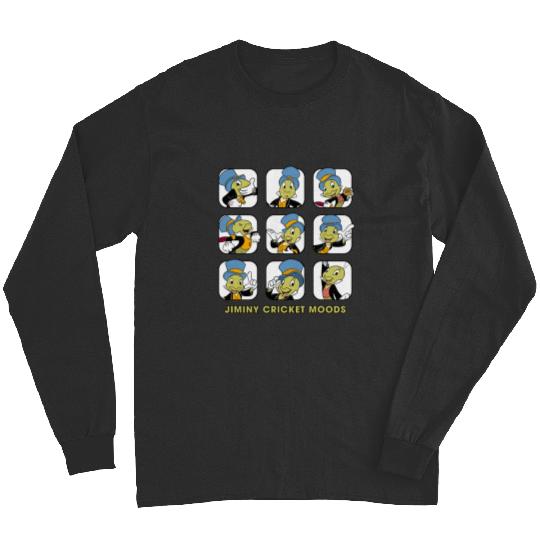 Disney Jiminy Cricket Moods Long Sleeves, Disney Pinocchio Long Sleeves
