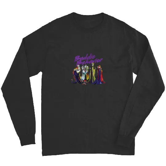 Disney Villains Baddie Behavior Long Sleeves