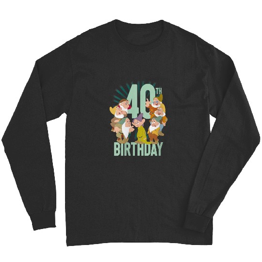 Disneyss Snow White Seven Dwarfs 40th Birthday Long Sleeves