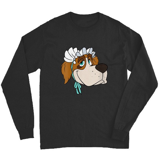 Womens Disney Peter Pan Nana St Bernard Dog Big Face Costume Long Sleeves