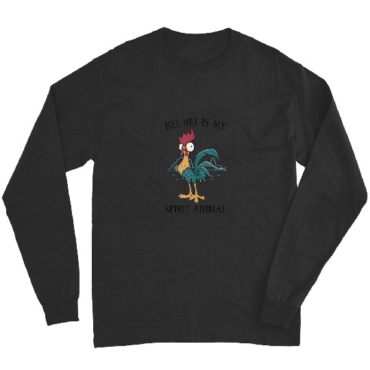 Disney Moana Hei Hei Is My Spirit Animal Portrait Long Sleeves