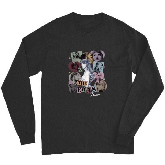 Discover The Eras Tour Long Sleeves, Midnights Concert Swift Long Sleeves, Taylor Taylor version Merch Long Sleeves