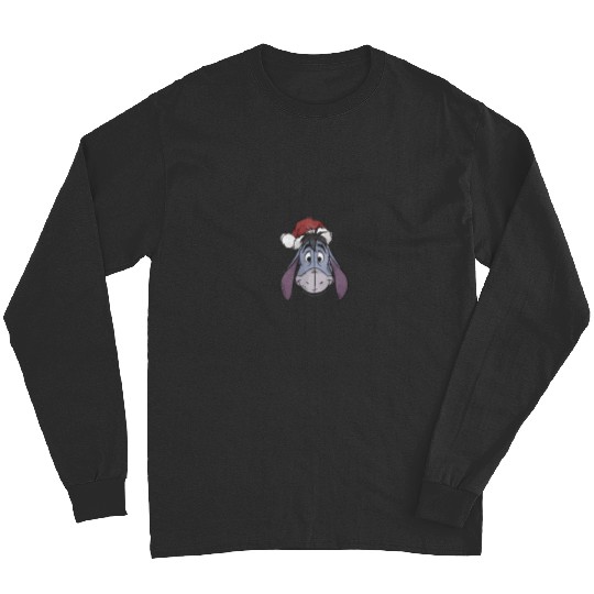 Disneyss Winnie The Pooh Christmas Eeyore Santa Hat Long Sleeves