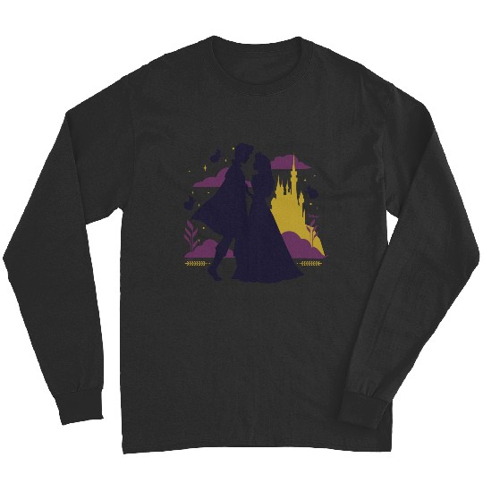 Disney Princess - Aurora Prince Phillip Fairies Silhouettes Long Sleeves