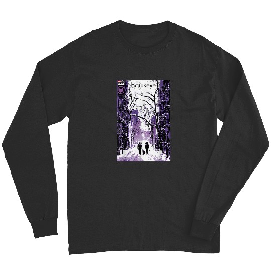 Marvels Hawkeye Disneyss Plus Group shots Urban Winter Poster Long Sleeves