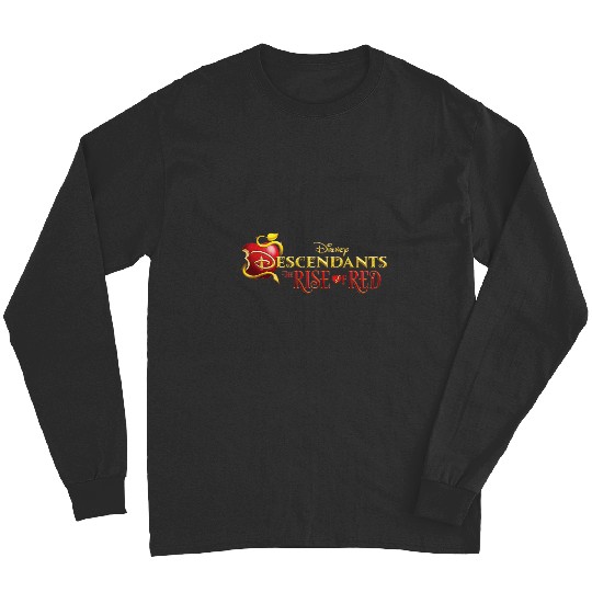 Disney Descendants 4 The Rise of Red  Movie Logo Long Sleeves