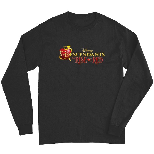 Disney Descendants 4 The Rise Of Red  Movie Logo Long Sleeves