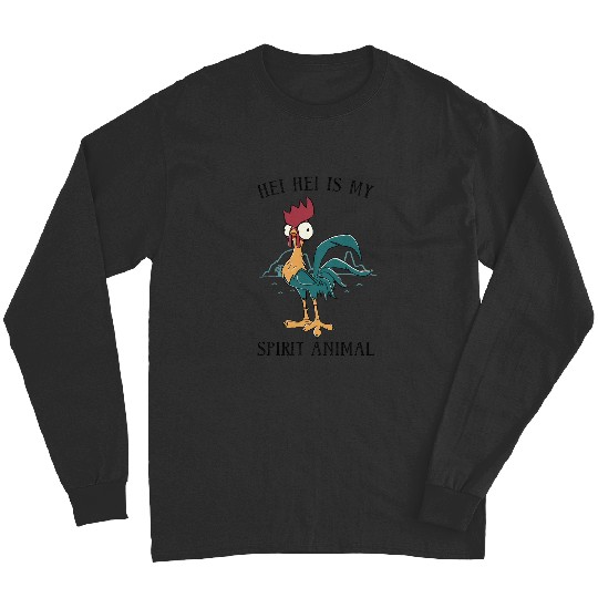 Disney Moana Hei Hei Is My Spirit Animal Portrait Long Sleeves