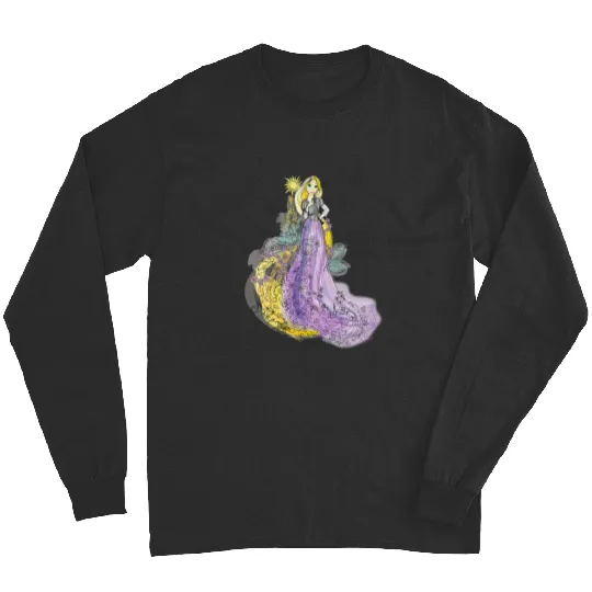 Disney Rapunzel Watercolor Long Sleeves