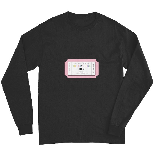 Discover The Eras Tour Film Ticket (14Th) 2105 Long Sleeves