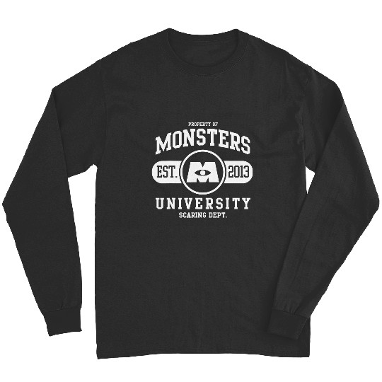 Disney Pixars Monsters University Est. 2013 Logo Long Sleeves