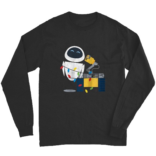 Disneyss Pixars Wall e Eve Christmas Light Wrap Long Sleeves