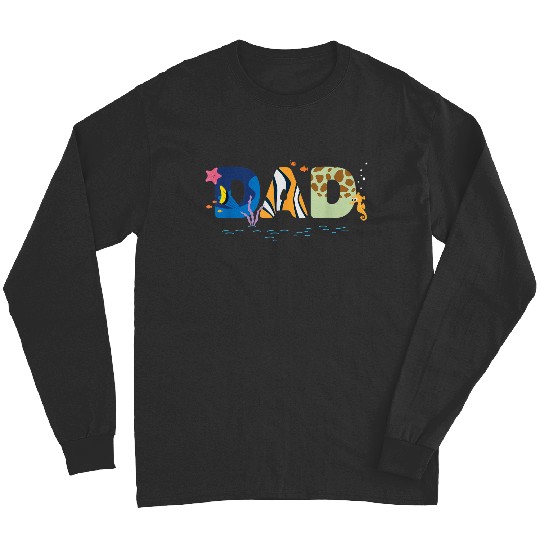 Disneyss And Pixarss Finding Nemo Dad Fathers Day Birthday Long Sleeves