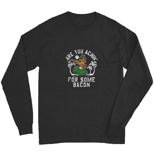 Disney The Lion King Timon Achin Bacon Distresse Long Sleeves