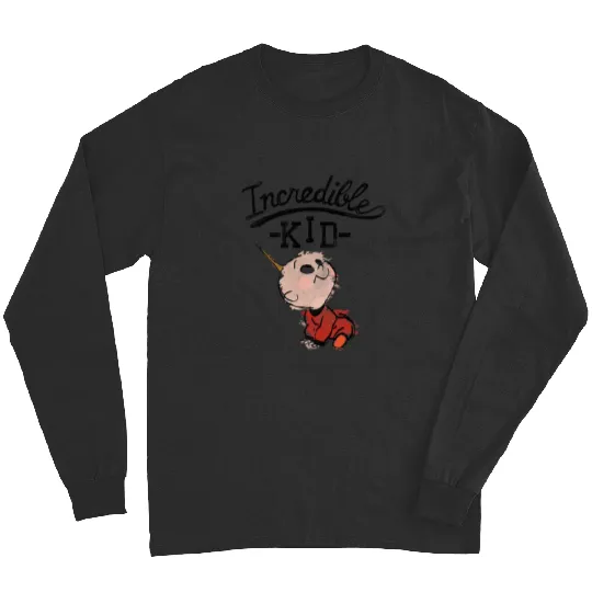 Disney Pixars Incredibles 2 Super Kid Sketch Graphic Long Sleeves