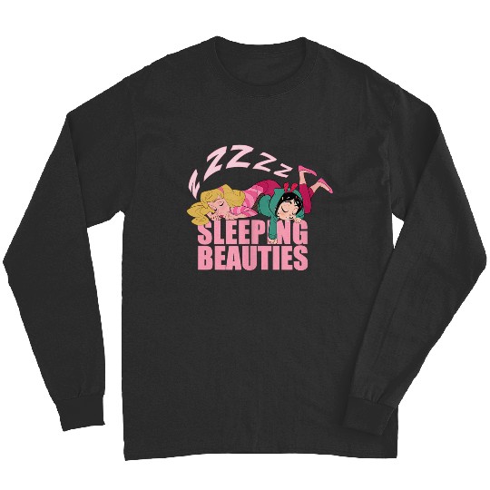 Disneyss Wreck it Ralph Sleeping Beauties Vanellope Aurora Long Sleeves