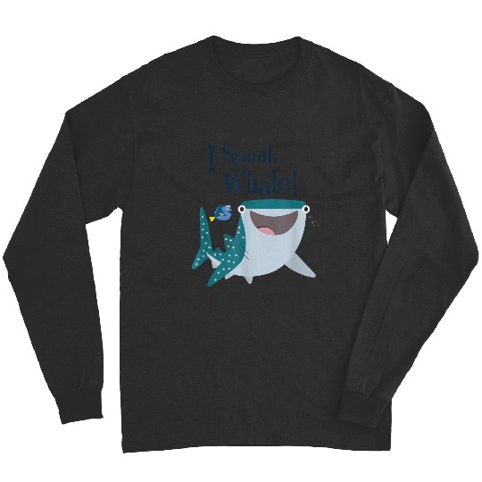 Disneyss Pixars Finding Dory Destiny Dory I Speak Whale Logo Long Sleeves