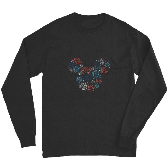Disney Mickey Mouse Fireworks Americana Long Sleeves