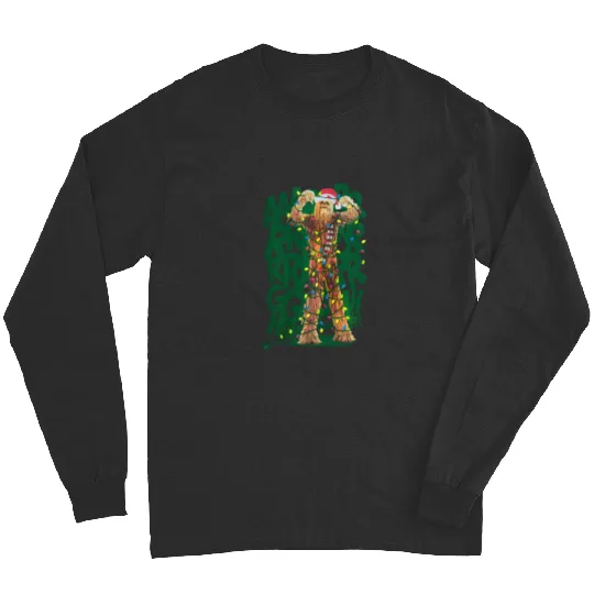 Disney Parks Star Wars Chewbacca Christmas Lights Long Sleeves