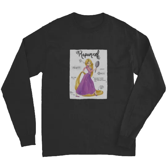 Disney Tangled Rapunzel Fashion Callouts Long Sleeves