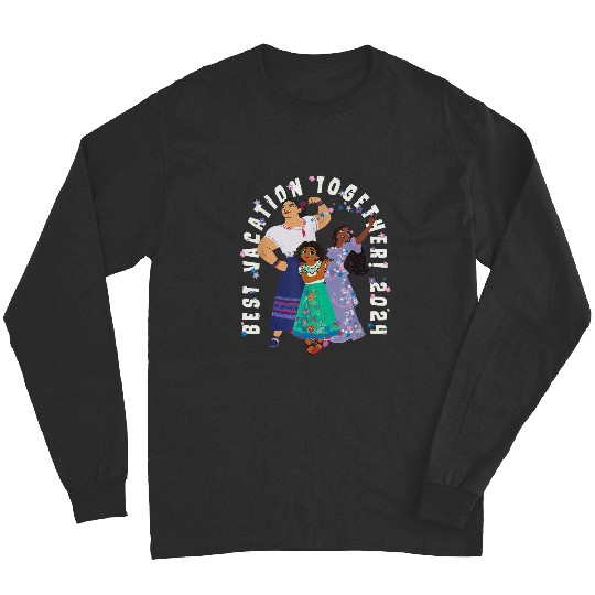 Disney Encanto Family Trip Best Vacation Together 2024 Long Sleeves
