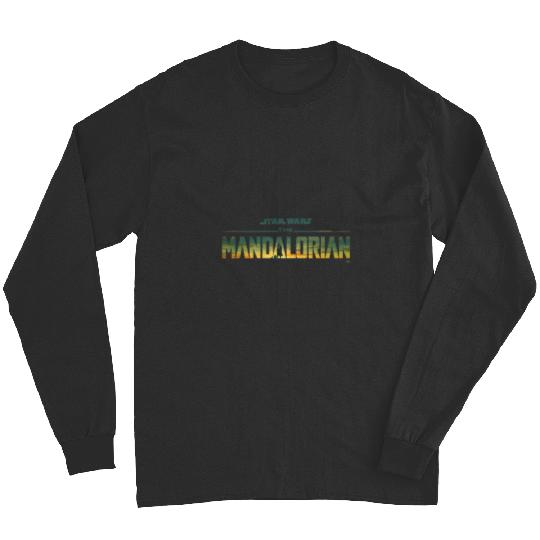 Star Warsss The Mandalorian Season 3 Logo Grogu Disney Long Sleeves