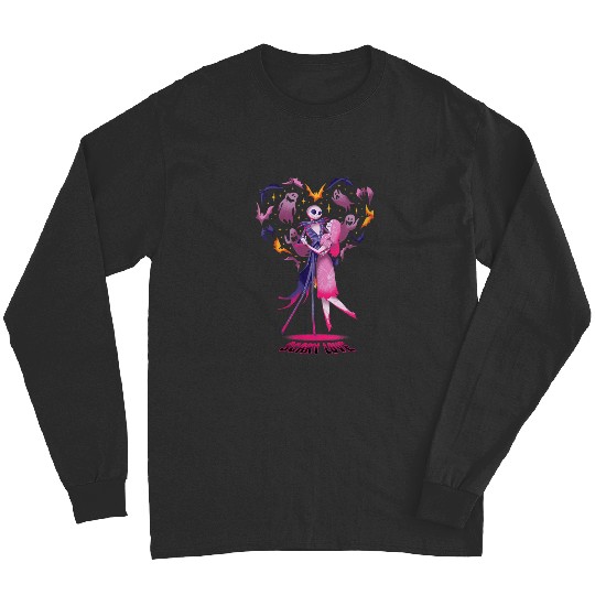 Disneyss The Nightmare Before Christmas Jack Sally Scary Love Long Sleeves