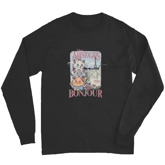 Disney The Aristocats Bonjour Paris Since 1979  Ad Long Sleeves