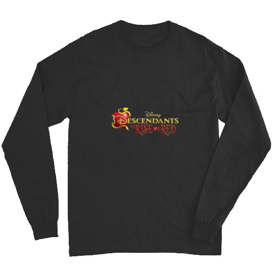 Disney Descendants 4 The Rise of Red  Movie Logo Long Sleeves