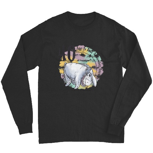 Disney Winnie The Pooh 40th Birthday Eeyore Quote Long Sleeves