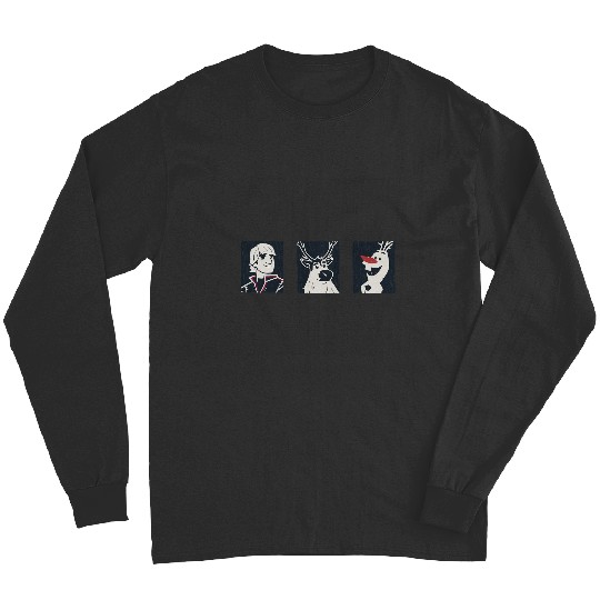 disney frozens 2 Kristoff Sven and Olaf Long Sleeves
