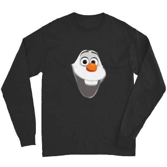 disney frozens Happy Snowman Smile Olaf Big Face Long Sleeves