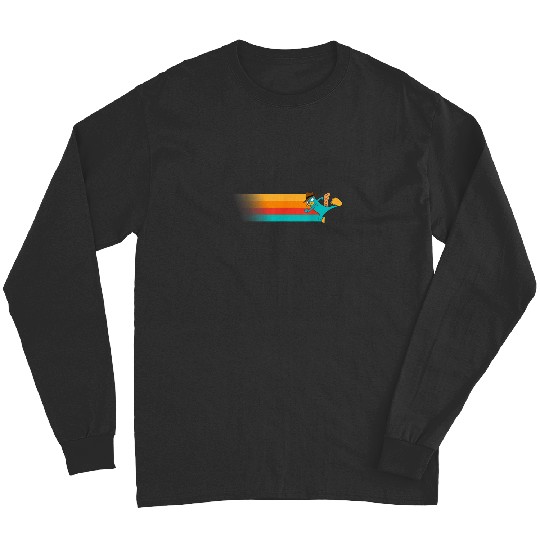 Disney Channel Phineas and Ferb Perry the Platypus T-Shirt Long Sleeves