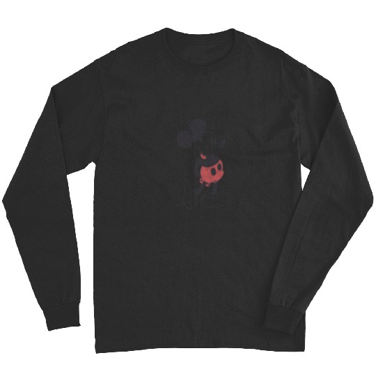 Disney Mickey & Friends Mickey Mouse Vintages Portrait Sweatshirt, Grey, Small Long Sleeves