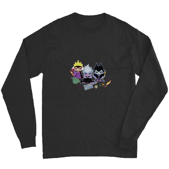 Disney Villains Chibi Dont Call Us Cute Long Sleeves