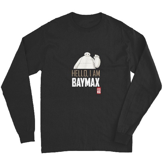 Disney Big Hero 6 TV Series Baymax Hello Graphic Long Sleeves