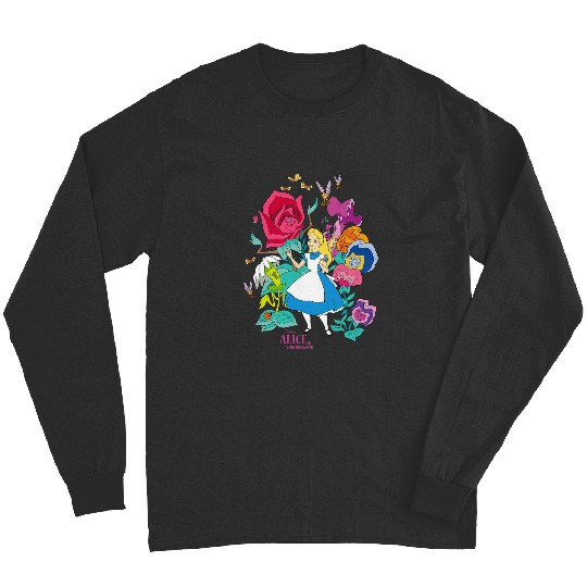 Disney Alice in Wonderland Wildflower Forest Long Sleeves